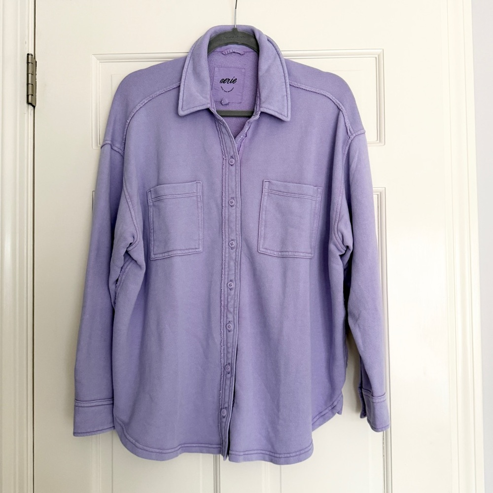 Aerie  distressed Shirt NWOT  XS